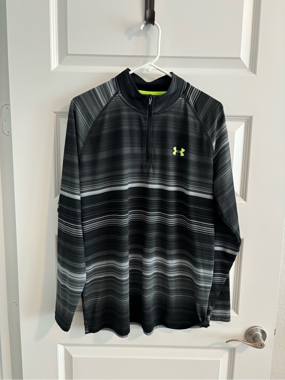 Under Armor Stripe Half Zip L